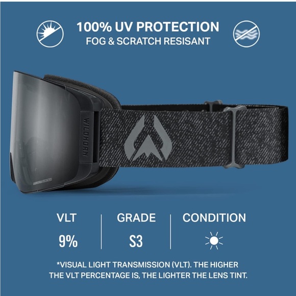 Wildhorn Pipeline Ski Goggles Men Women OTG Anti-FogScratch Snowboard Goggles - Picture 2 of 5